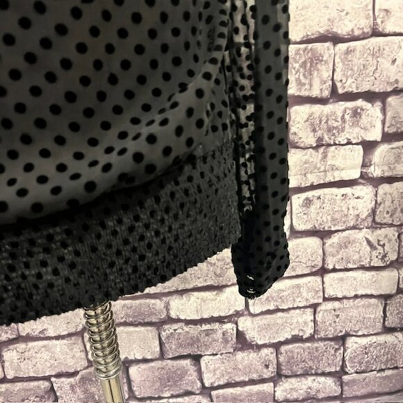 White House Black Market Silk Blouse Size 6 - Picture 7 of 9